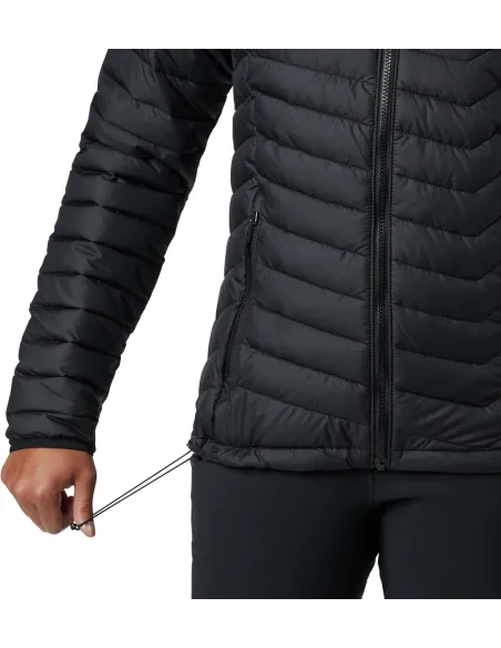 Kurtka Turystyczna Damska Columbia Powder Lite Hooded Trekkingowa r. L - 4