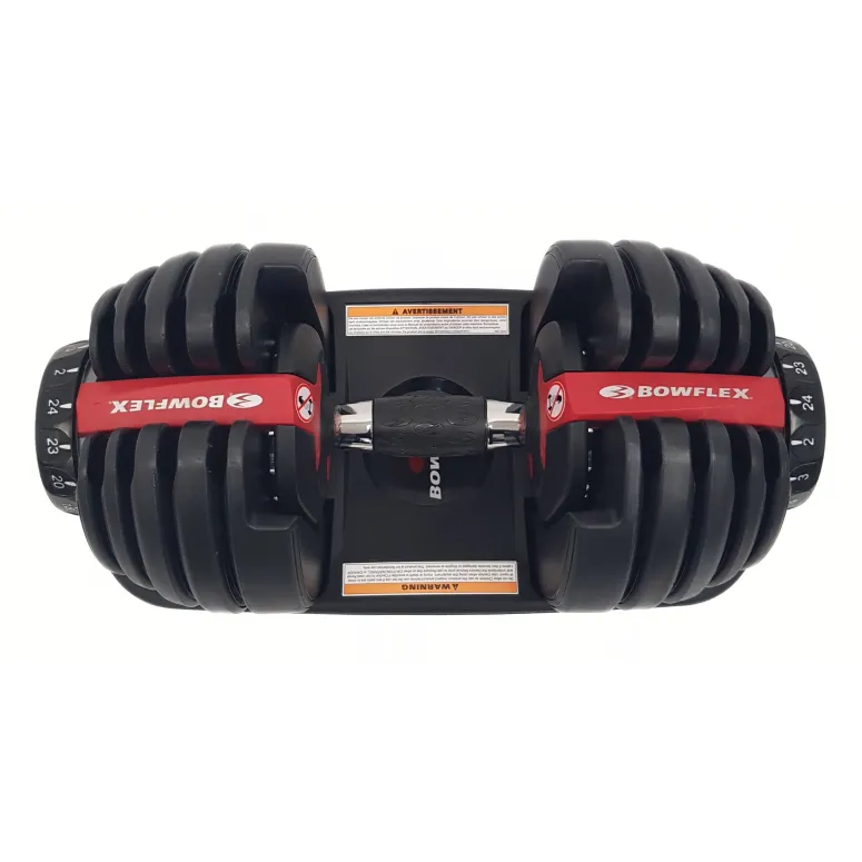 Hantla Regulowana Bowflex 552i Z Podstawą Do Ćwiczeń Na Trening 2-24 kg