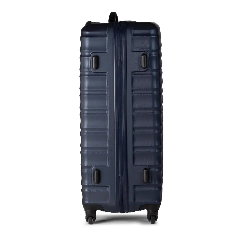 Duża Walizka Wittchen Twarda ABS Zamek Szyfrowy Na Kółkach Granatowa 96 L