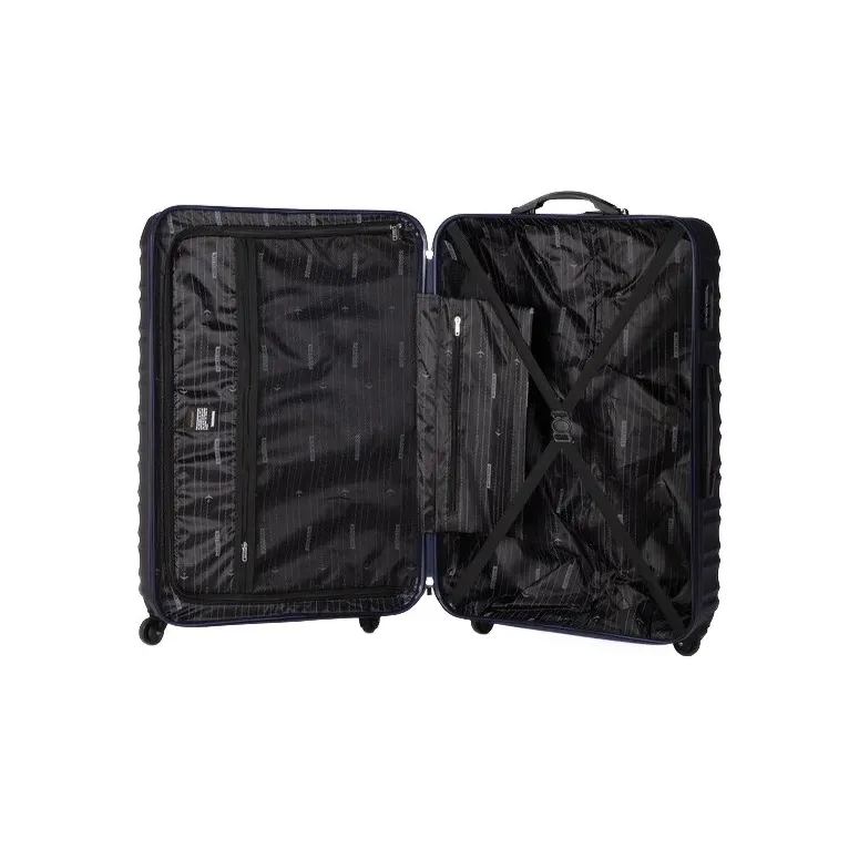 Duża Walizka Wittchen Twarda ABS Zamek Szyfrowy Na Kółkach Granatowa 96 L