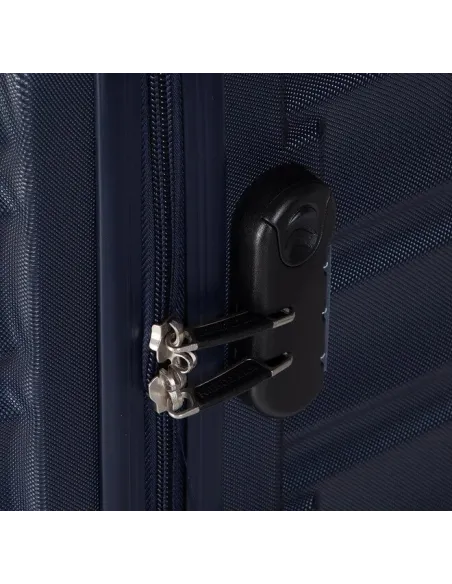Duża Walizka Wittchen Twarda ABS Zamek Szyfrowy Na Kółkach Granatowa 96 L