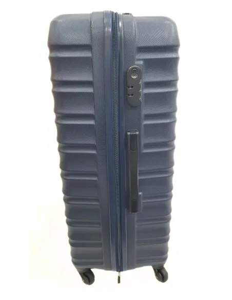 Duża Walizka Wittchen Twarda ABS Zamek Szyfrowy Na Kółkach Granatowa 96 L