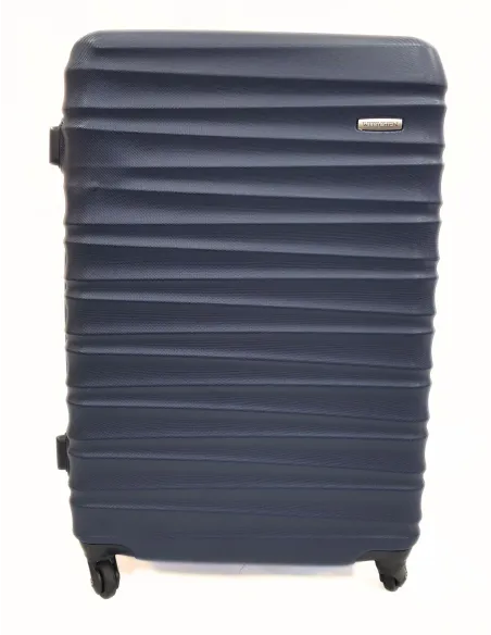Duża Walizka Wittchen Twarda ABS Zamek Szyfrowy Na Kółkach Granatowa 96 L