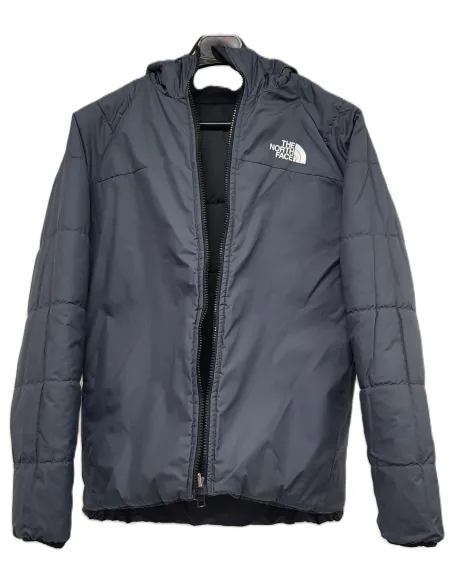 Kurtka Dziecięca Zimowa The North Face Perrito Puchowa Czarna Logo r. XL