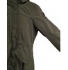 Parka Damska Killtec Grindavik Z Kapturem Wodoodporna Ciemnozielona r. 40