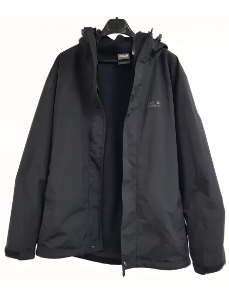 Kurtka Zimowa Męska 3w1 Jack Wolfskin Iceland Wiatro- i Wodoodporna r. M