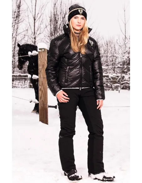 Spodnie Damskie Termo Bryczesy Covalliero Alaska Softshell Wodoodporne r.XL