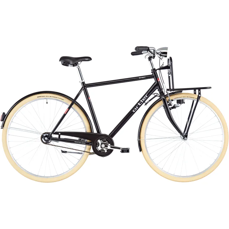 Retro Miejski Rower Męski 28 Bagażnik Światła