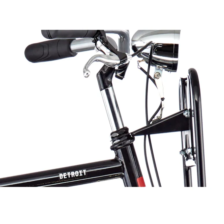 Retro Miejski Rower Męski 28 Bagażnik Światła