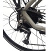 Elektryczny Rower Trekkingowy 28 Męski Hydraulika Cyngle Bagażnik Światła