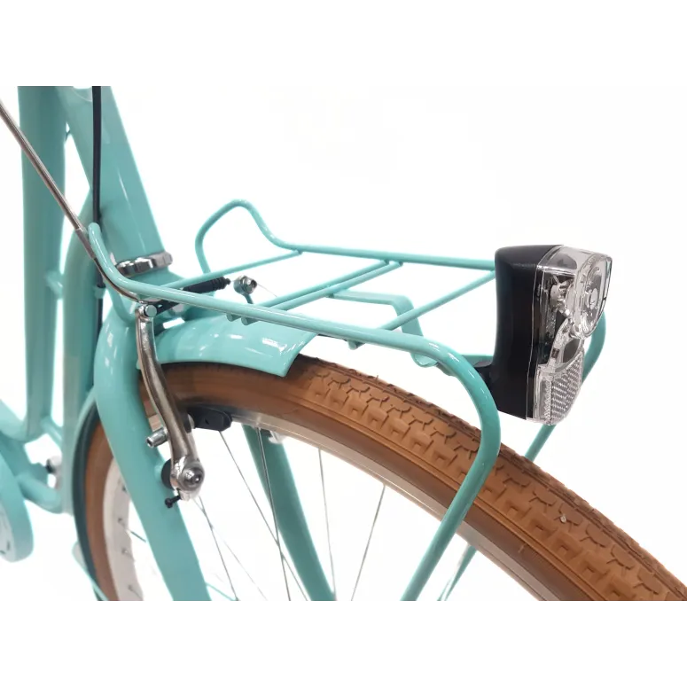 Rower Miejski 28 Damski Holenderski Revo Światła Bagażnik Stopka Błotniki