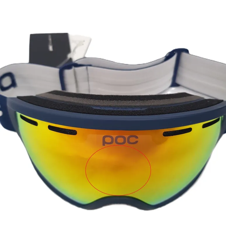 Gogle narciarskie POC Fovea Clarity Spektris Granatowe Nieparujące UV-400