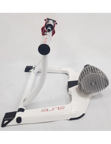 Trenażer Rowerowy Olejowy Elite Qubo Fluid Interaktywny + Szybkozamykacz