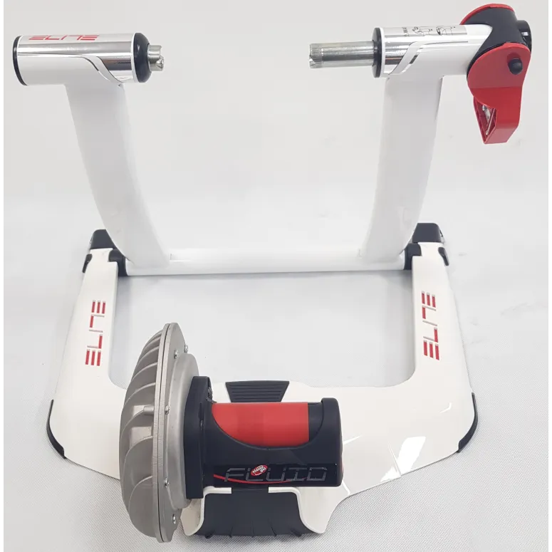 Trenażer Rowerowy Olejowy Elite Qubo Fluid Interaktywny + Szybkozamykacz