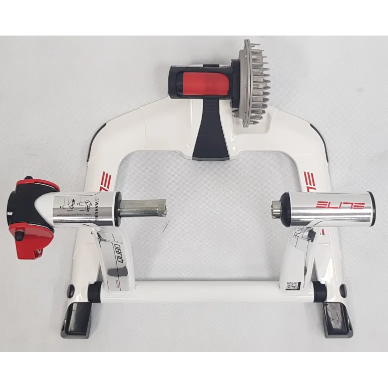 Trenażer Rowerowy Olejowy Elite Qubo Fluid Interaktywny + Szybkozamykacz